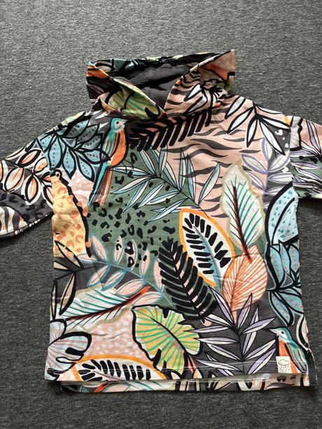 Mikina s kapucňou a krátkym rukavom, next,92