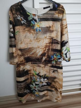 Šaty s 3/4 rukávmi, l