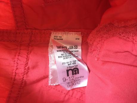 Kratasky zn. mothercare - super stav, mothercare,80