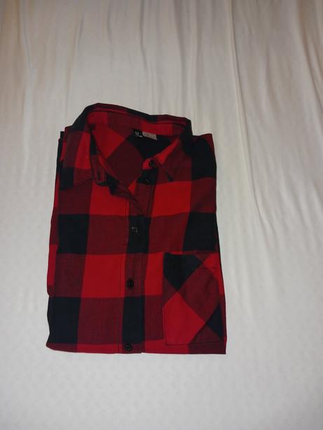 Flanelová košeľa, h&m,164