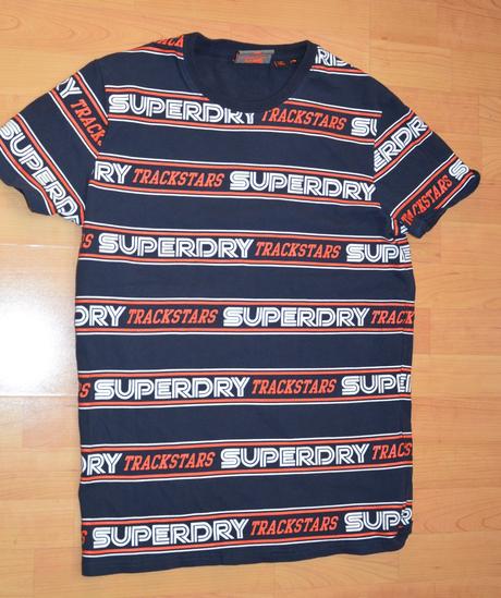 Znackove bavlnene tricko, superdry,m