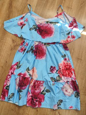 Nadherne letné saty pre moletky, 44