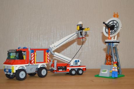 60111 lego city - zásahové hasičské auto,