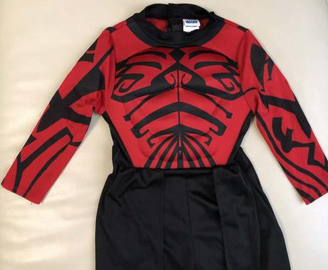 98/104 kostym starwars, darth maul, 3-4 r,, 