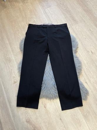 Pánske elegantné nohavice čierne, xl