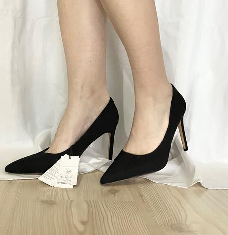 Dámske čierne klasické lodičky jenny fairy, 39