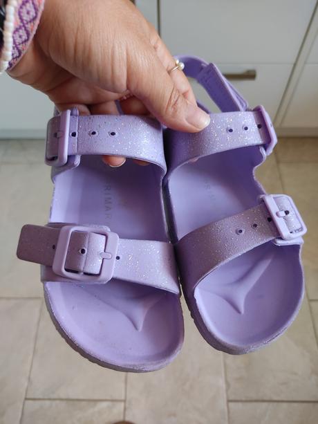 Sandale trblietave, primark,35