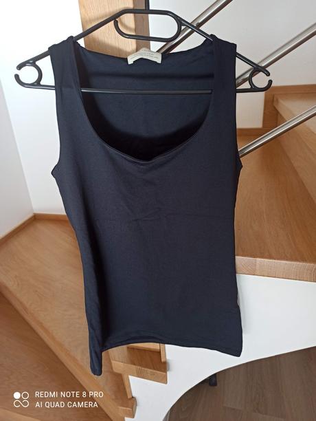 Čierne tielko zn. zara, zara,s