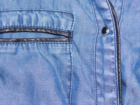 Damska kvalitna riflova košela, 40