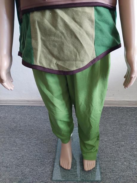 Peter pan dvojdielny kostým rubies veľ.110-116,