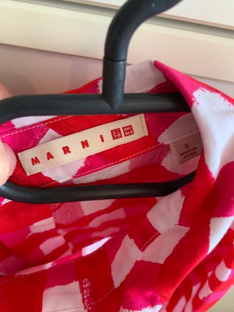 Uniqlo marni bez rukav košeľa vel.s, s