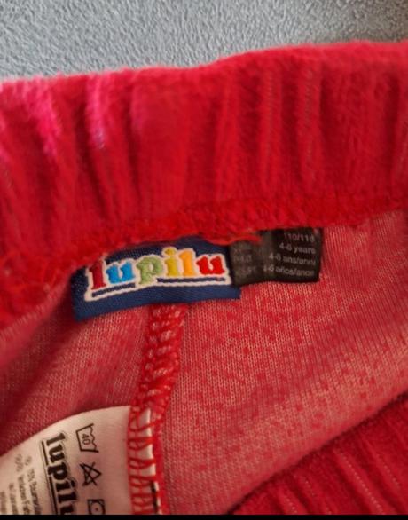 Teplé pyžamko 110-116, lupilu,110