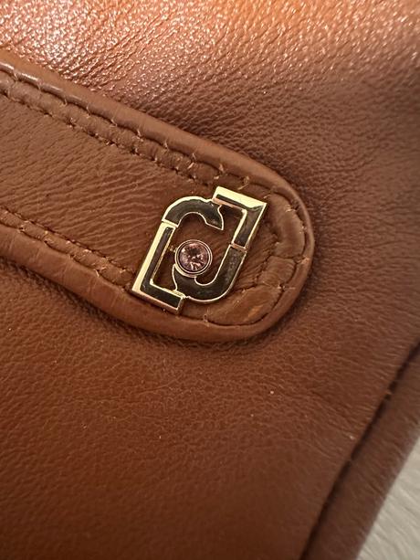 Kožené rukavice koňakovej farby liu jo, liu jo,l / m