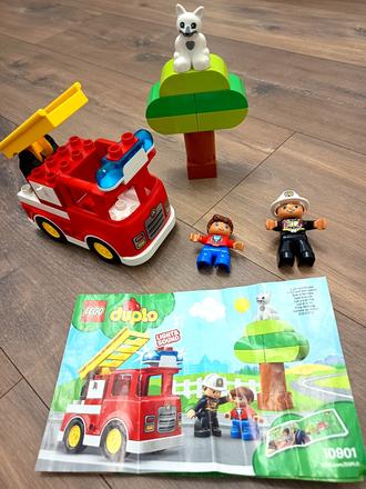 Lego duplo 10901 požiarnik, 