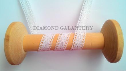 Bavlnená krajka 15 mm, 