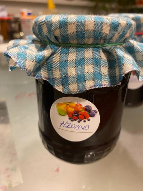 Lekvár z černeho hrozna, 