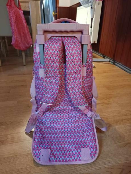 Top model školská taška na kolieskach, 