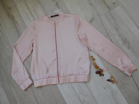 Saténová ležerná mikinka-trikot-34/36v gina, gina,36