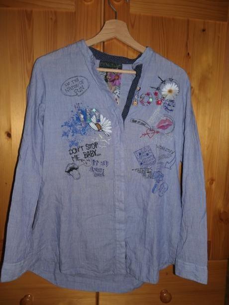 Desigual original krasna bluzka/tunika vel. m, desigual,m