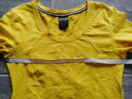 Žlté tričko nike vm, bavlna, nike,m