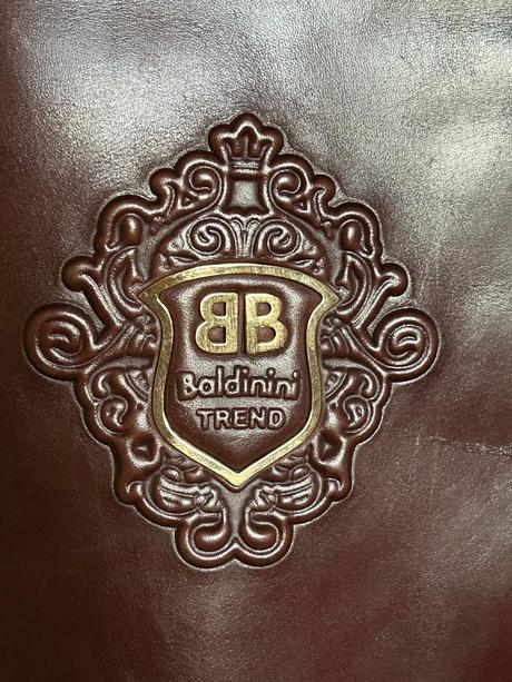 Hnedé celokožené čižmy zn.baldinini made in italy, baldinini,39
