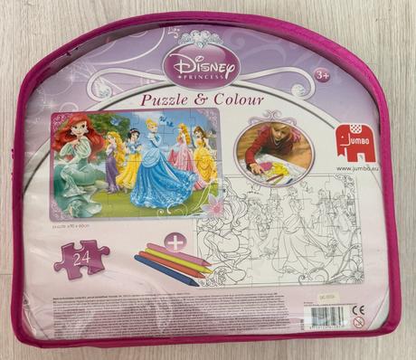 Jumbo giant puzzle disney princess, 24 ks,