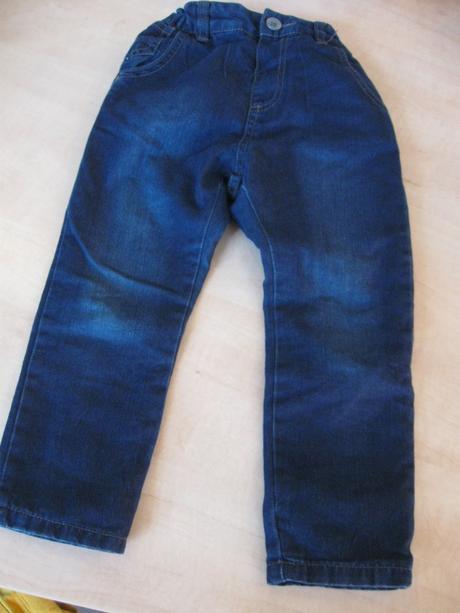 Dievčenské podteplené rifle, zn. zara, 92/98, zara,92