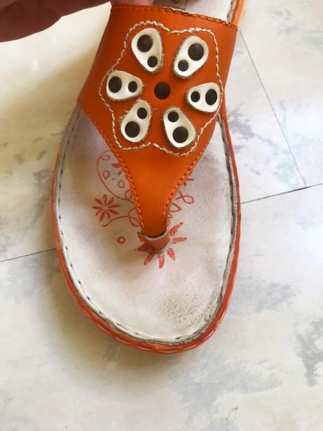 Kožené šlapky, 38