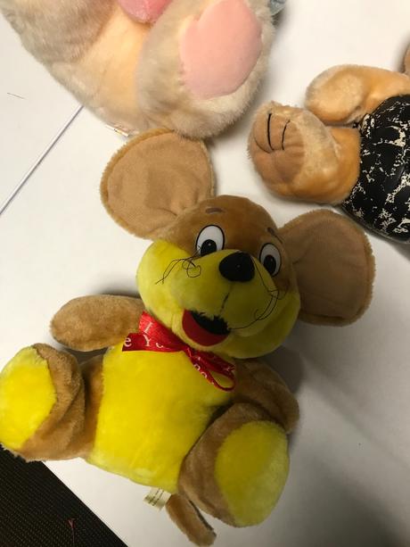 3 plyšáci - mackovia, myška, 