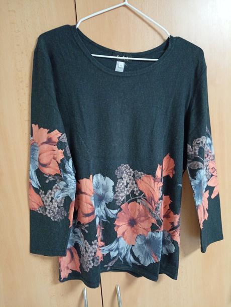 Tričko kvety m / l, m