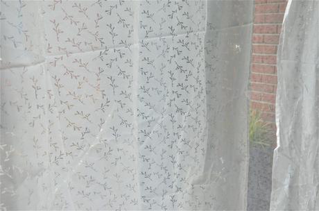 2x záclona s laserovou potlačou-137x243cm, 