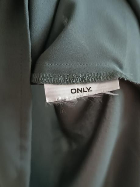 Tmavozelená blúzka bez rukávov only, only,m