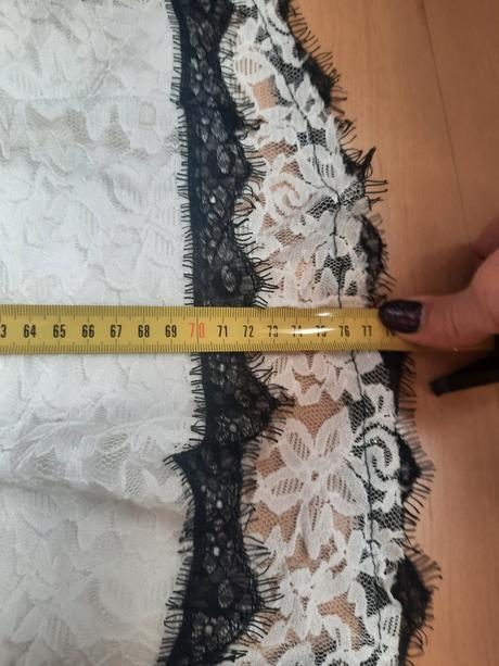 Čipkované letné šaty, xs