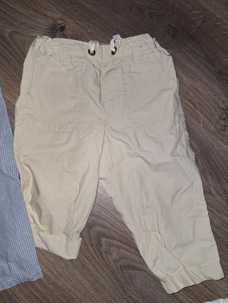 Tenšie nohavice,  aj ako kratase, h&m,86