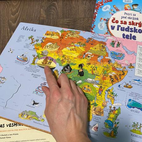 Atlas sveta, ľudské telo, atlas vesmíru,