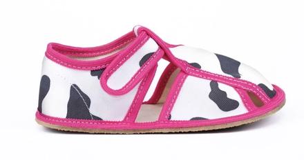 Baby bare shoes - slippers moo, baby bare shoes,24 / 25 / 26 / 27