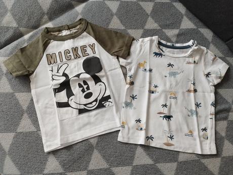 Tričká 2ks, c&a,74