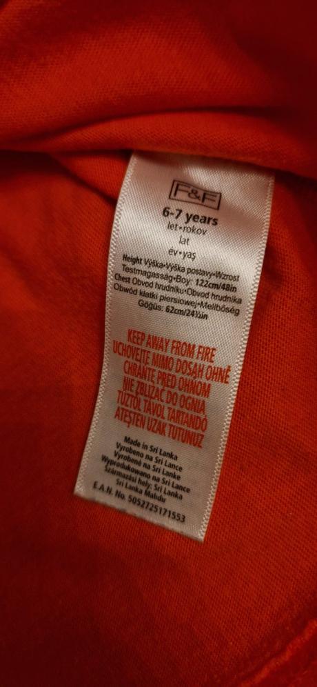 Tričko, f&f,122