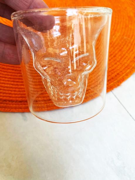 Sada nerozbitných pohárov/lebky 4 ks, 