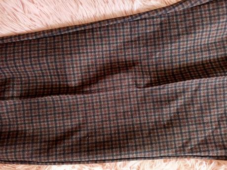 Kockovane nohavice, c&a,44