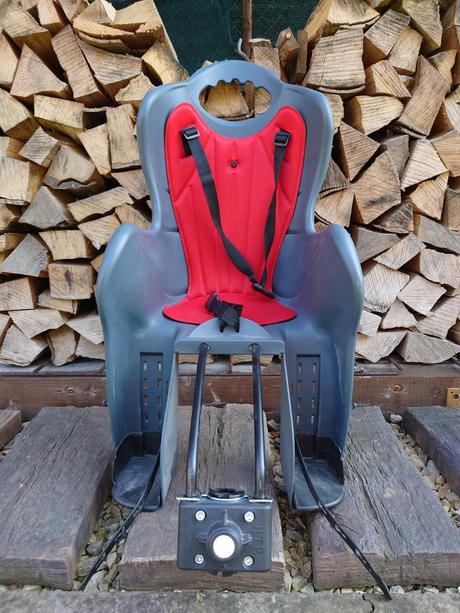 Detská sedačka na bicykel,