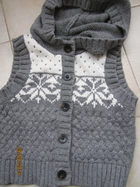 Fantasticka vesta, h&m,128