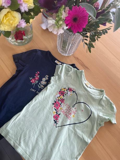 5 tričiek h&m a nkd veľkosť 122 7 rokov, h&m,122