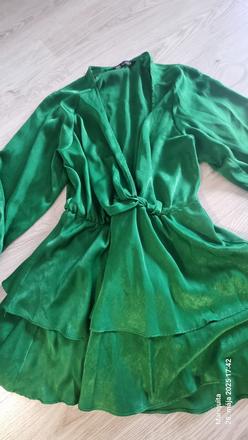 Satenove saty zara, zara,m