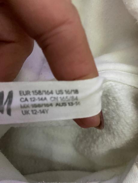 Detská mikina, h&m,164