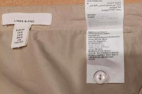 Predám elegantnú minisukňu h&m veľ. 40, h&m,l