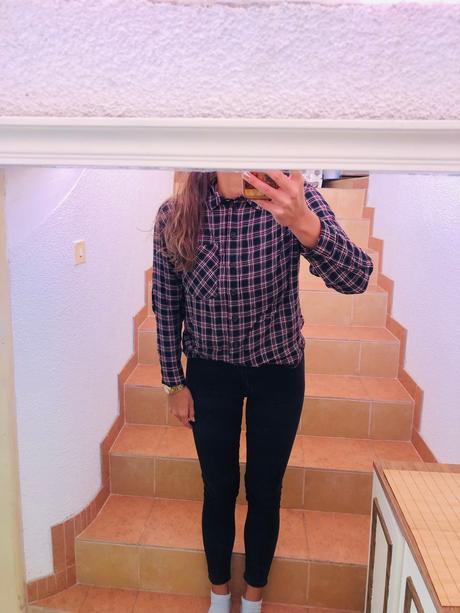 Károvaná košela, h&m,38