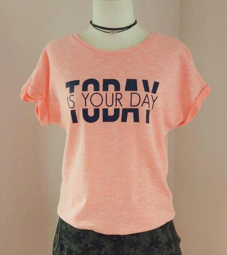 Neonové tričko - colours of the world, xs