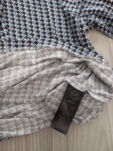 Nenosená tričko blúzka, tchibo,s