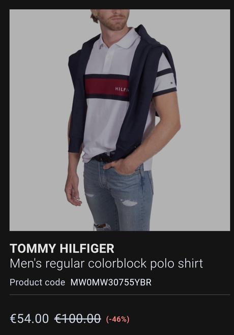 Pánska polokošeľa tommy hilfiger, tommy hilfiger,m